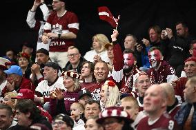 ICE HOCKEY WC FRANCE-LATVIA