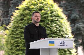 Joint news conference of Ukrainian President and Coalition of Willing leaders in Kyiv