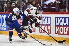 ICE HOCKEY WC FRANCE-LATVIA