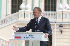 Joint news conference of Ukrainian President and Coalition of Willing leaders in Kyiv