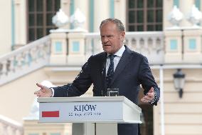Joint news conference of Ukrainian President and Coalition of Willing leaders in Kyiv
