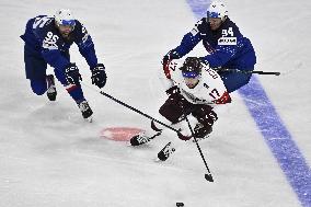 ICE HOCKEY WC FRANCE-LATVIA