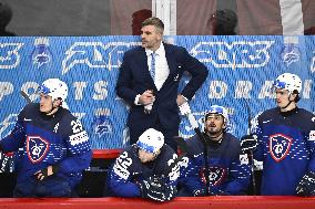 ICE HOCKEY WC FRANCE-LATVIA
