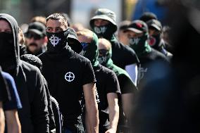 Neo-fascist March in Paris - France