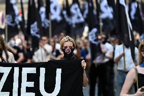 Neo-fascist March in Paris - France