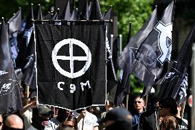 Neo-fascist March in Paris - France