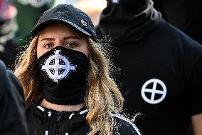 Neo-fascist March in Paris - France