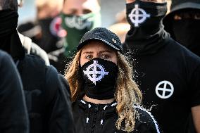 Neo-fascist March in Paris - France
