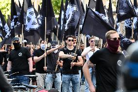 Neo-fascist March in Paris - France