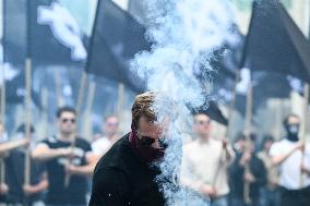 Neo-fascist March in Paris - France