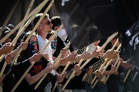 Neo-fascist March in Paris - France
