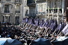 Neo-fascist March in Paris - France