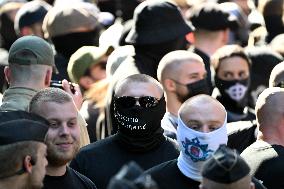 Neo-fascist March in Paris - France