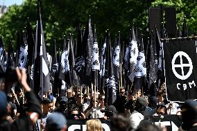 Neo-fascist March in Paris - France