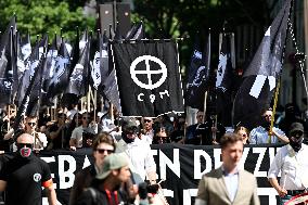 Neo-fascist March in Paris - France