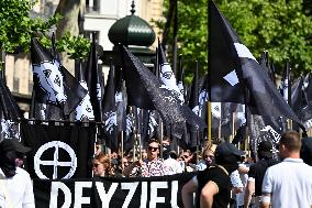 Neo-fascist March in Paris - France
