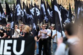 Neo-fascist March in Paris - France