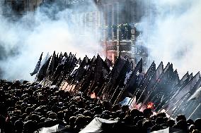Neo-fascist March in Paris - France