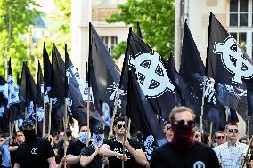 Neo-fascist March in Paris - France