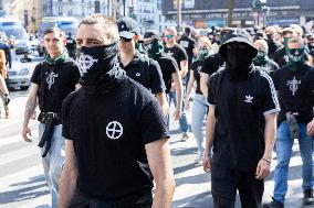 Neo-fascist March in Paris - France