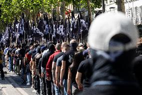 Neo-fascist March in Paris - France