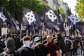 Neo-fascist March in Paris - France
