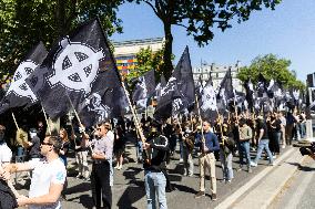 Neo-fascist March in Paris - France