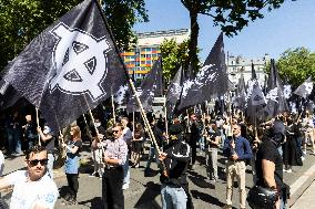 Neo-fascist March in Paris - France