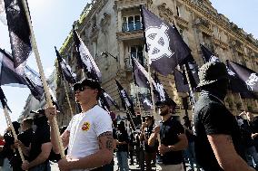 Neo-fascist March in Paris - France
