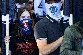 Neo-fascist March in Paris - France