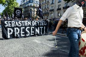 Neo-fascist March in Paris - France