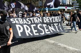 Neo-fascist March in Paris - France