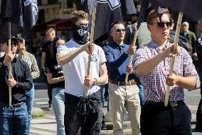 Neo-fascist March in Paris - France