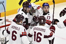 ICE HOCKEY WC FRANCE-LATVIA