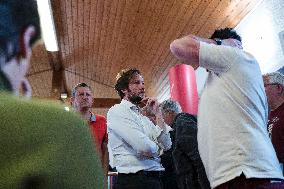 Boris Vaillaut Press Conference in Perigueux