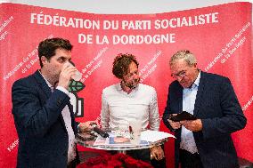 Boris Vaillaut Press Conference in Perigueux