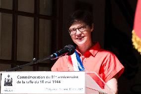 Commemoration of May 10, 1944 Roundup in Perigueux
