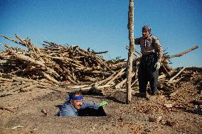 Charcoal Production in Bukan - Iran