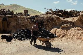 Charcoal Production in Bukan - Iran