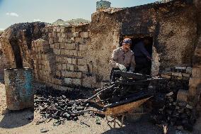 Charcoal Production in Bukan - Iran