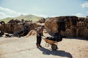 Charcoal Production in Bukan - Iran