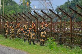 India Bangladesh Border Patrols Intensify - India