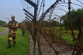 India Bangladesh Border Patrols Intensify - India