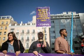Demonstration for the Trans Law in Madrid