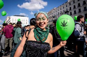 Global Marijuana March Madrid 2025