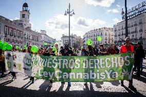 Global Marijuana March Madrid 2025