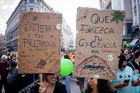 Global Marijuana March Madrid 2025