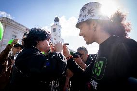 Global Marijuana March Madrid 2025