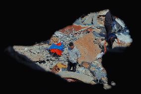 Daily Battle in Gaza