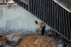 Daily Battle in Gaza